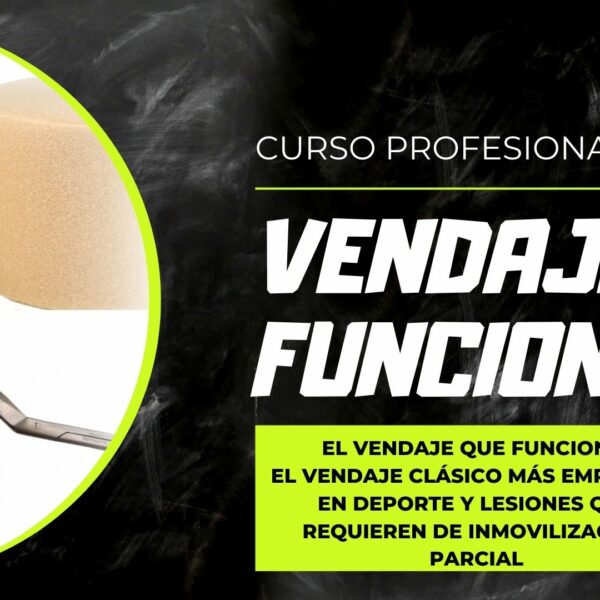 Curso profesional de vendaje funcional, taping vendaje