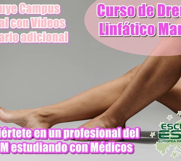 curso de drenaje linfático manual. Curso de DLM