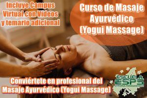 curso de masaje ayurvédico yogui massage en Vigo, Pontevedra, Coruña, Santiago de Compostela