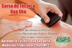 curso de técnica gua sha gua-sha therapy ESPS