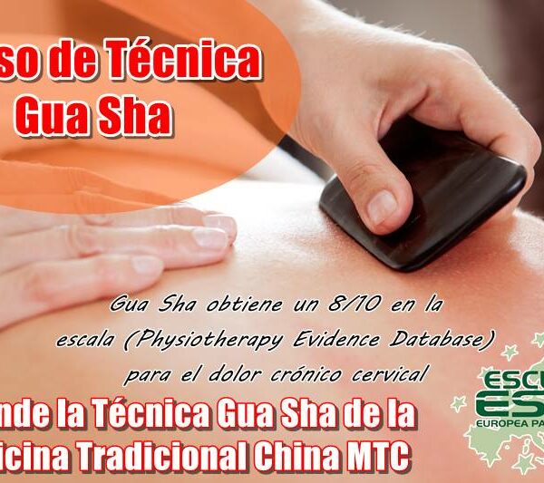 curso de técnica gua sha gua-sha therapy ESPS