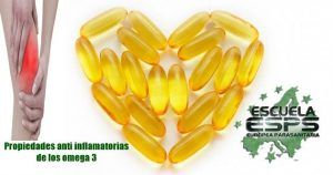 Propiedades antiinflamatorias de los omega 3