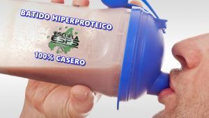 Batido hiperproteico hecho en casa