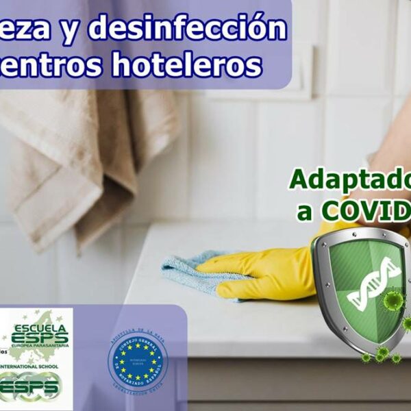 Limpieza y desinfección de centros hoteleros