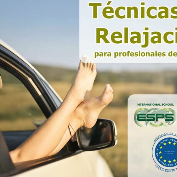 curso online de técnicas de relajación para profesionales de la salud