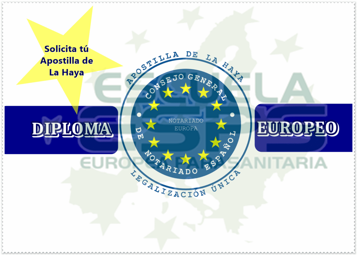 Diplomas con apostilla notarial de La Haya, Diploma Europeo Apostillado