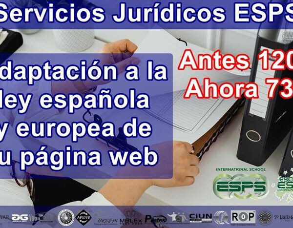 ADAPTACION LEGAL DE PAGINA WEB