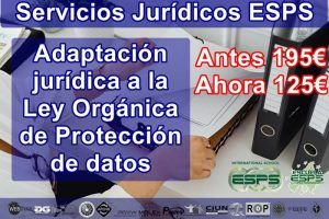 Adaptación jurídica a la Ley Orgánica de Protección de datos