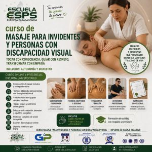 Curso de masaje para invidentes