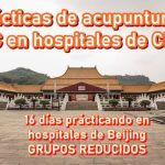 Prácticas de acupuntura y MTC en hospitales de China. prácticas de acupuntura en hospitales de china.