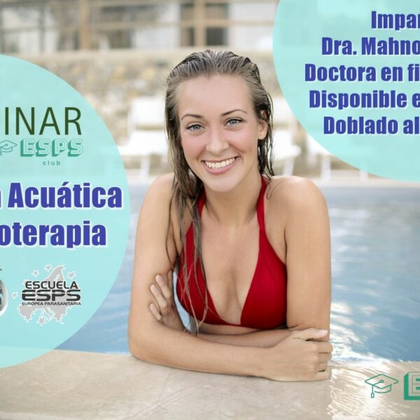 terapia acuática e hidroterapia webinar online