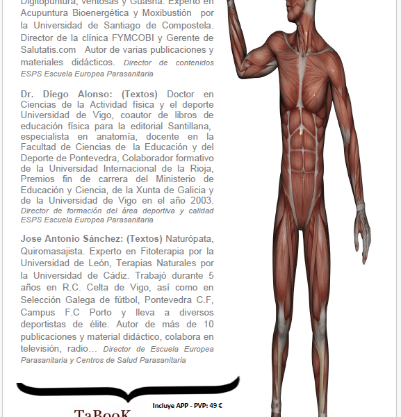 libro de anatomía contraportada