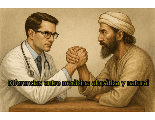 medicina alopática y medicina natural diferencias