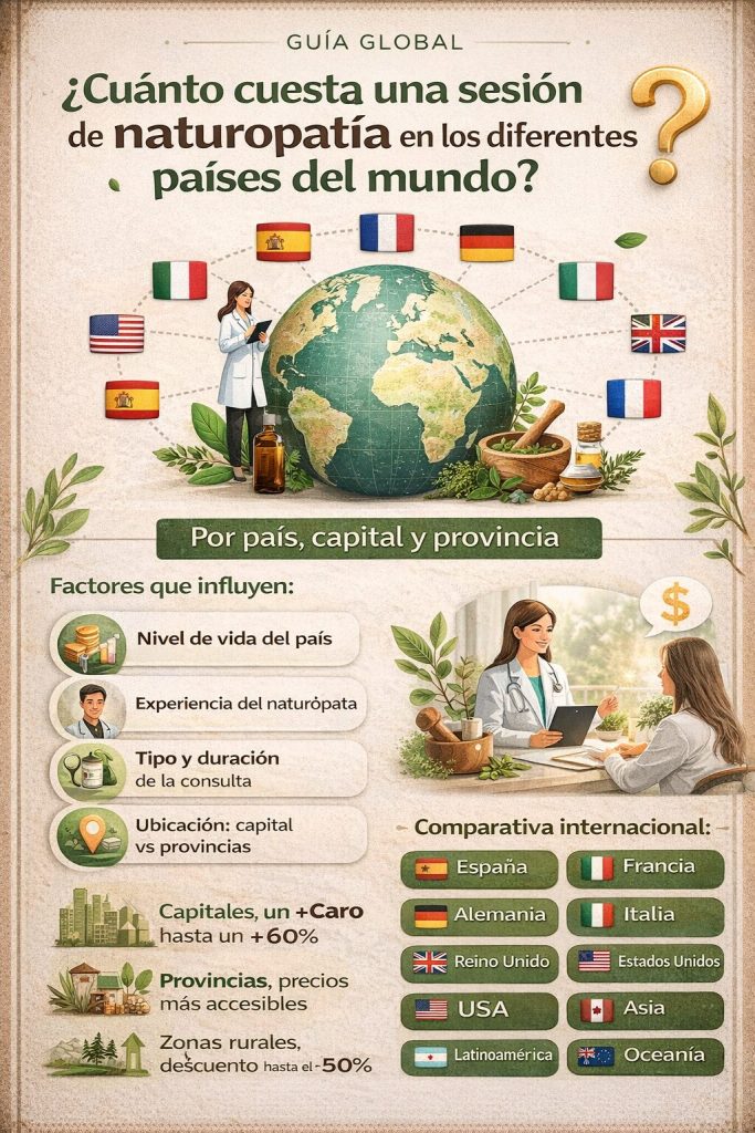 La naturopatía es una de las terapias naturales con mayor crecimiento en todo el mundo