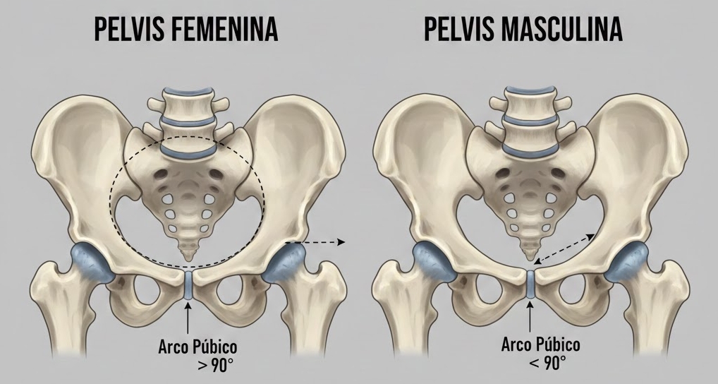 Según una investigación publicada en la revista académica Theoretical Biology and Medical Modeling, el centro de gravedad de una mujer es de un 8 a un 15 por ciento más bajo que el de un hombre