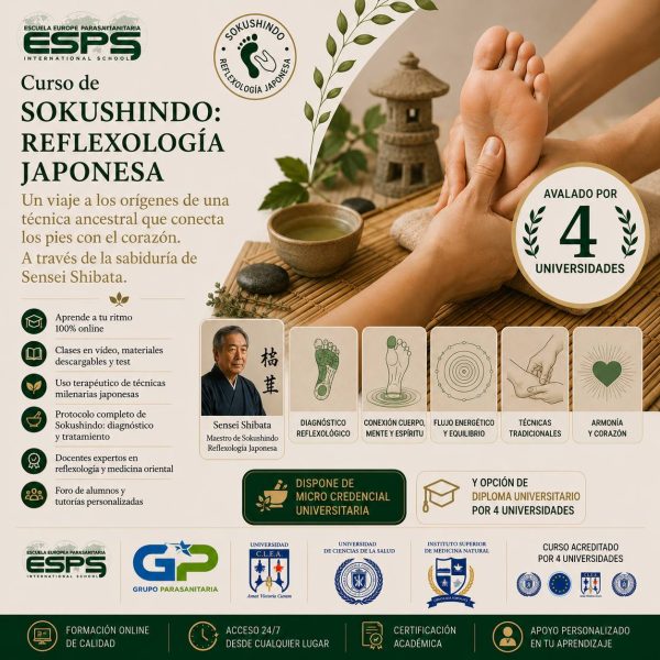 El Curso de Sokushindo es una formación profunda y especializada que permite al alumno dominar una técnica japonesa única, basada en la conexión entre los pies y el corazón.